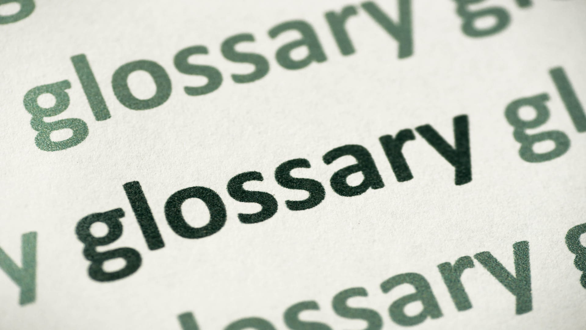 Glosario